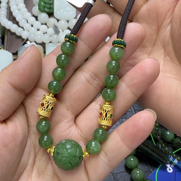 和田玉项链未镶嵌