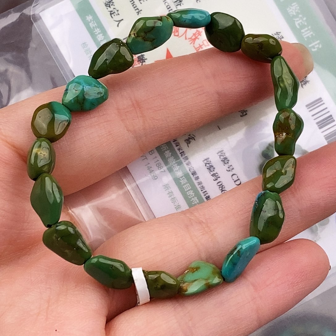 绿松石未镶嵌原矿