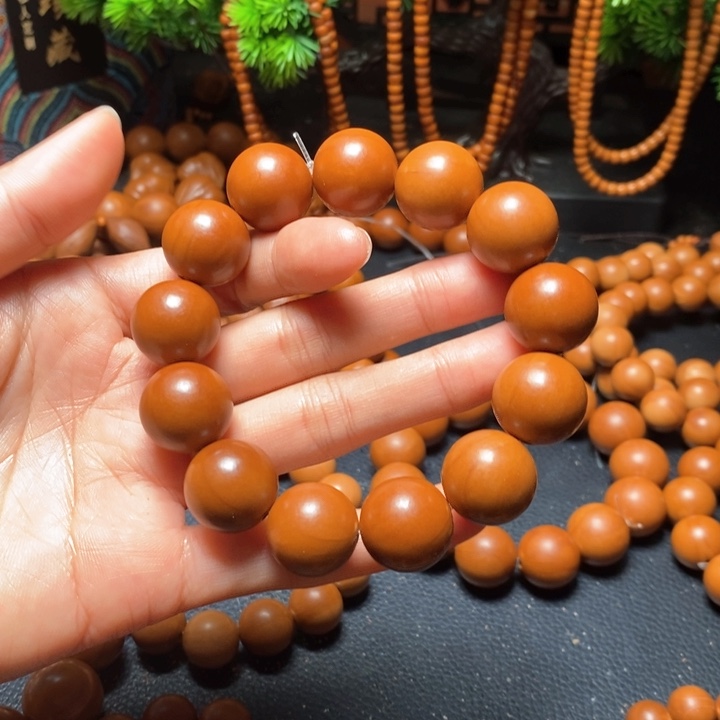 橄榄核手串1.75尺寸树王料