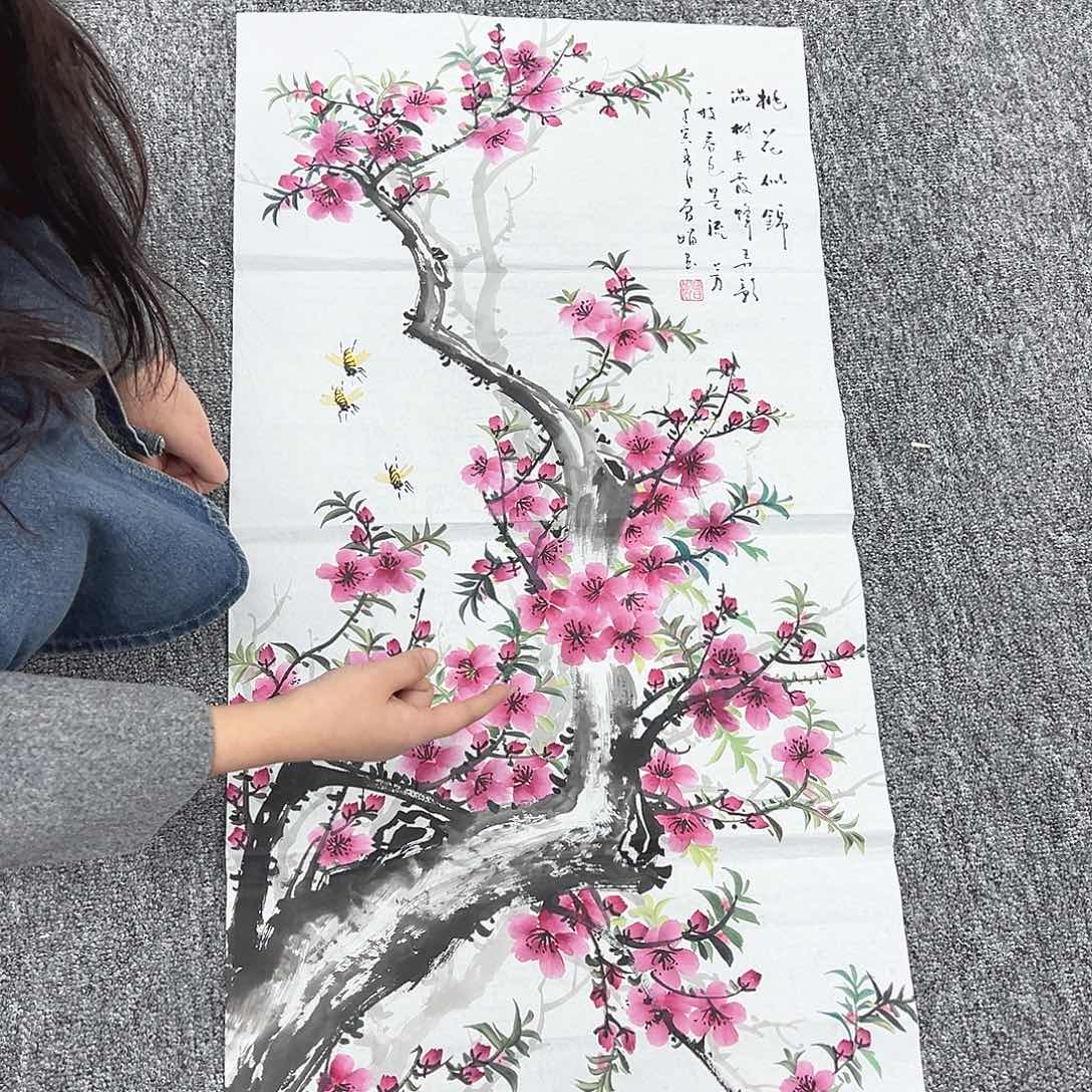 国画纯手绘字画作品欣赏