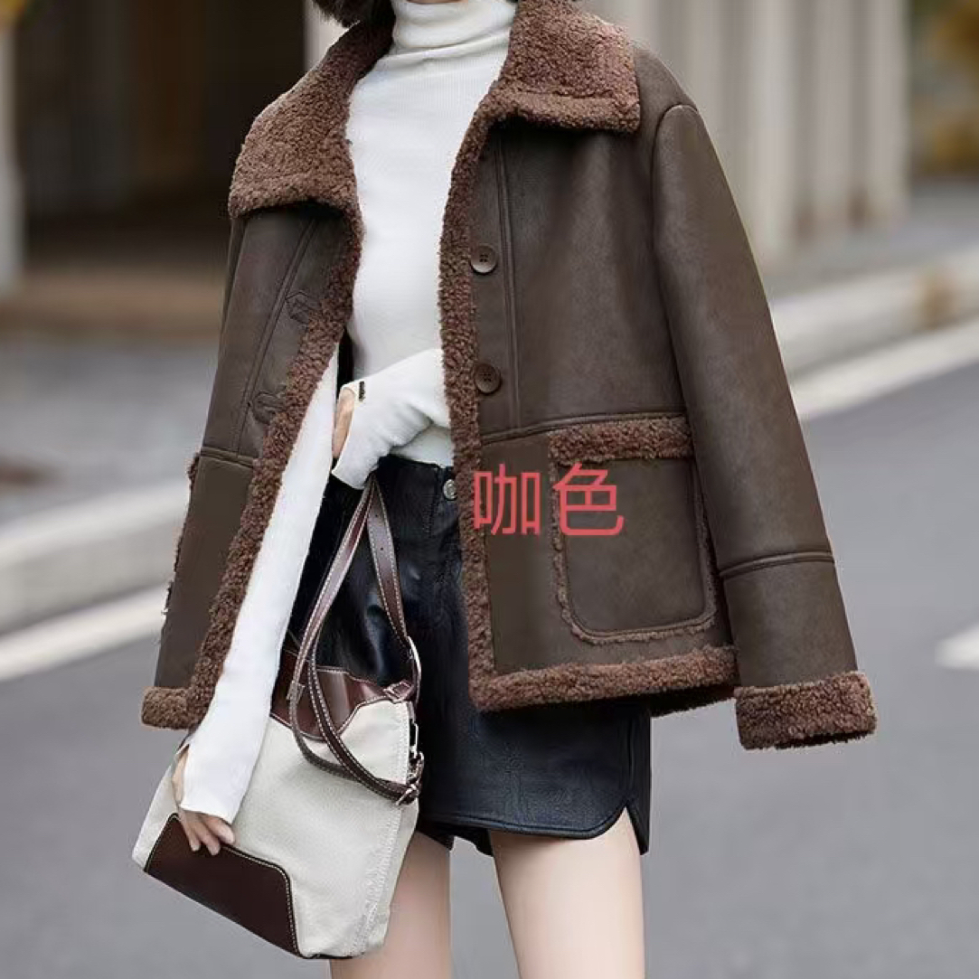 (D)2459名云立口袋皮衣