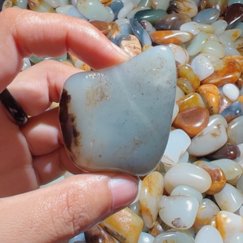 和田玉（糖玉）手链未镶嵌2