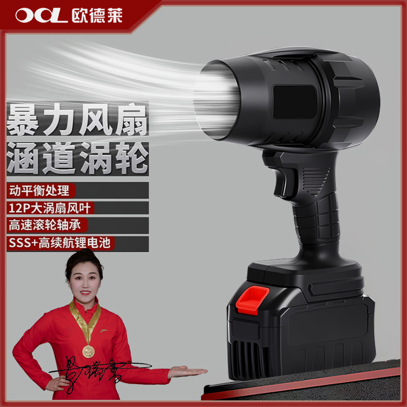 【非活动价】升级款暴力风扇吹风机除尘洗车低噪音大功率暴风机bb