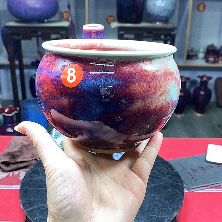 瓶中国神垕精品钧瓷