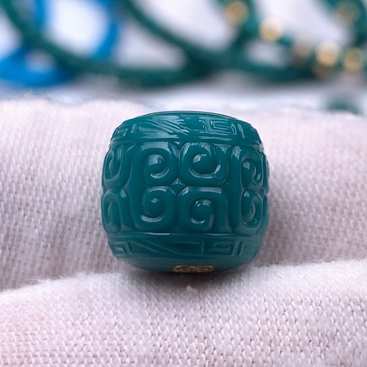 绿松石车挂未镶嵌