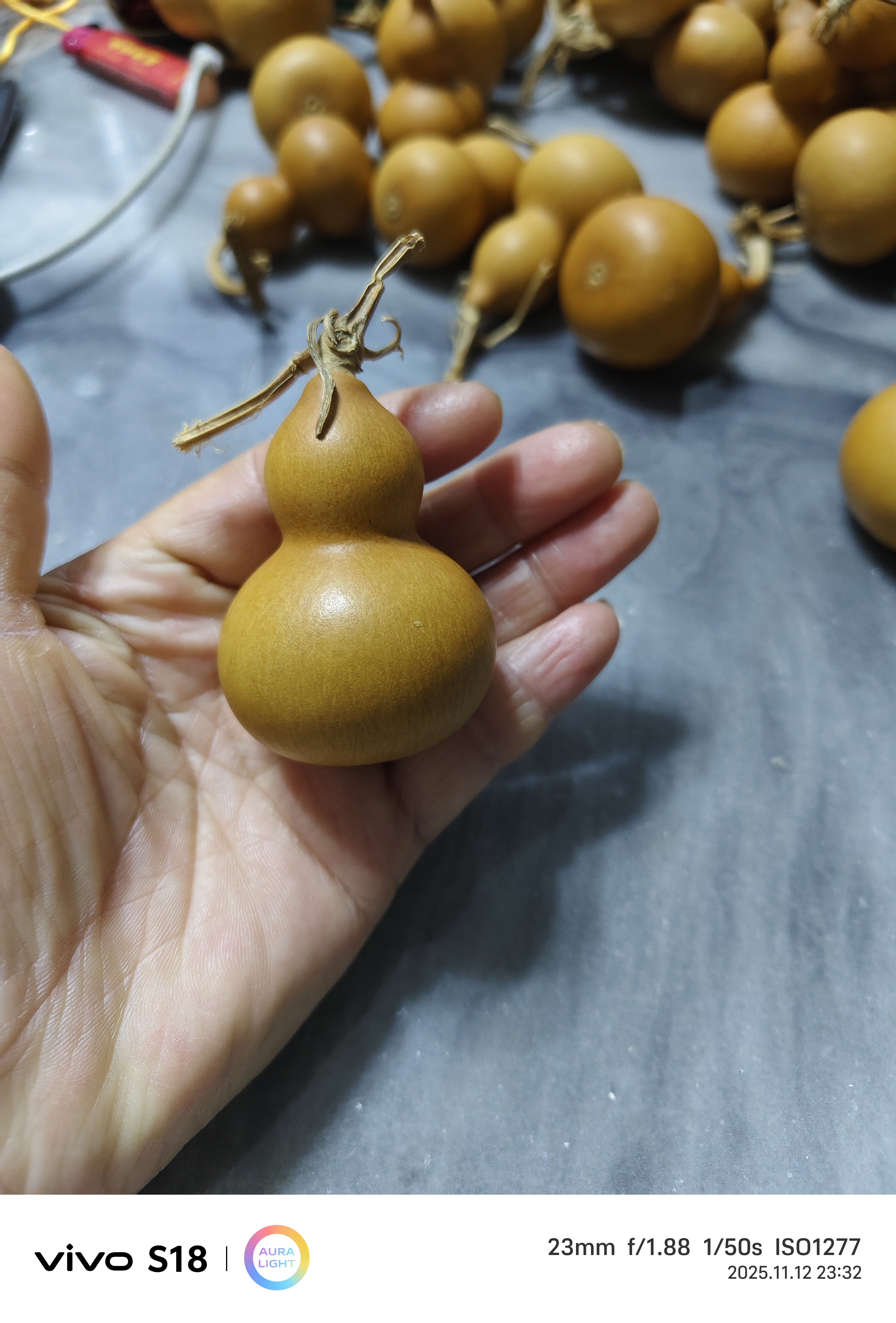八年以上天然老葫芦摆件手把件