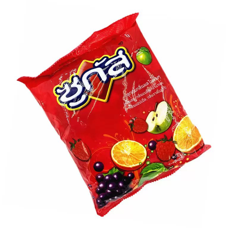 泰国混合水果味果汁软糖独立包装喜糖年货礼品