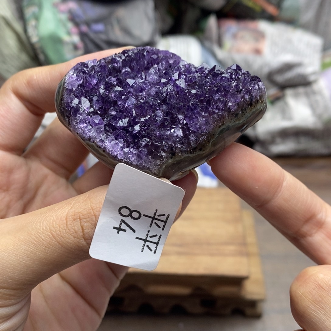 未镶嵌珠宝半成品紫晶