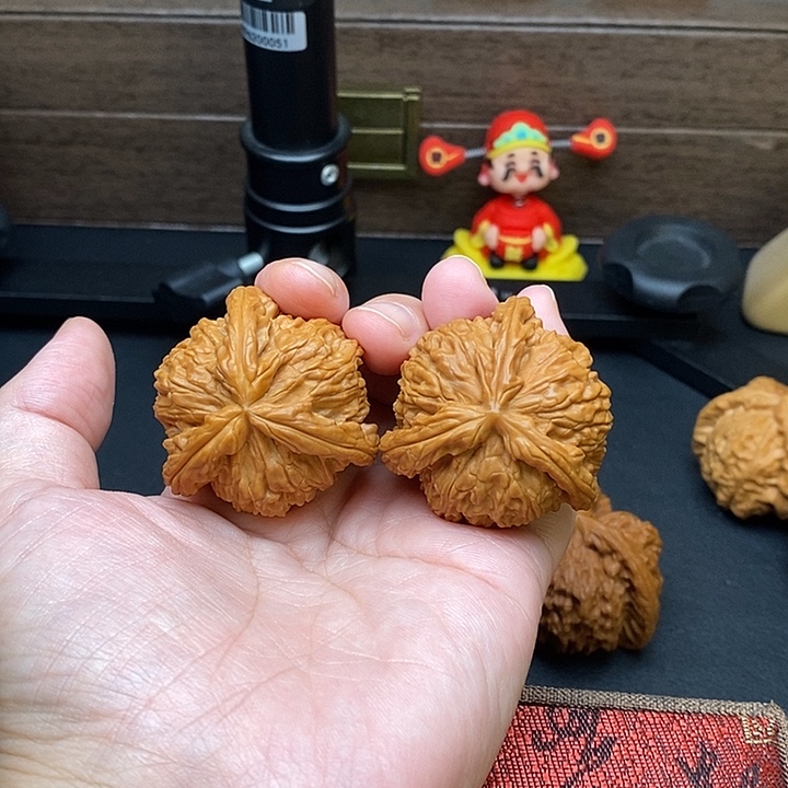 维***把件文玩核桃白奔