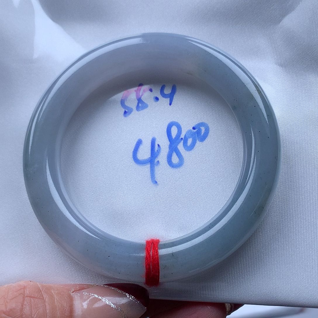 翡翠手镯未镶嵌徐*天然缅甸翡翠手镯