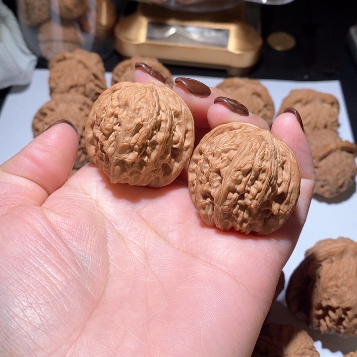 文玩核桃把件山地磨