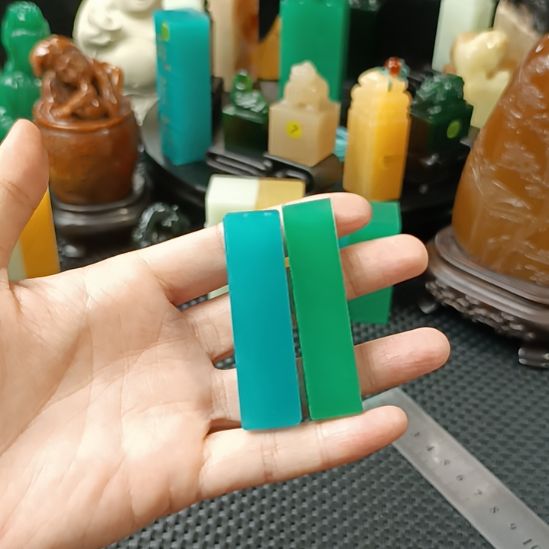 小***瘦寿山石印石小老师