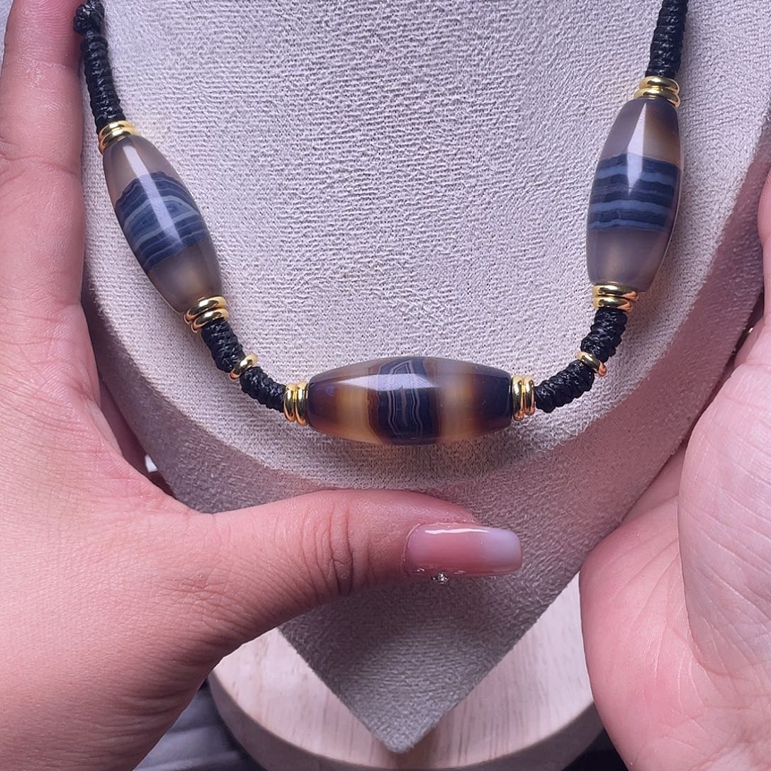 玛瑙/玉髓未镶嵌颈饰