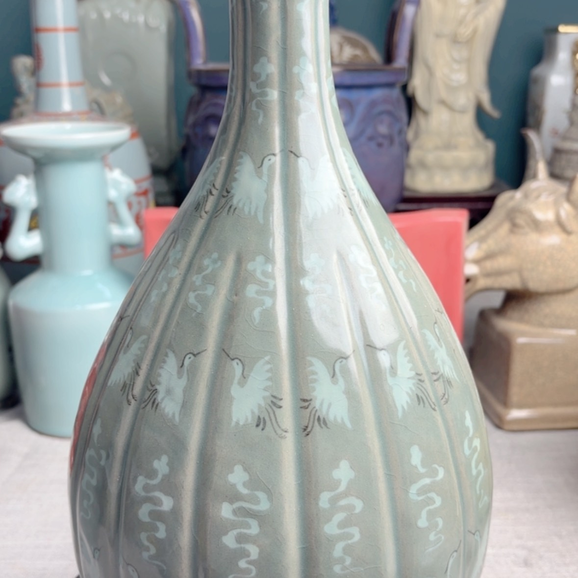 【闪购商品】瓷器摆件…………马****?一对…………