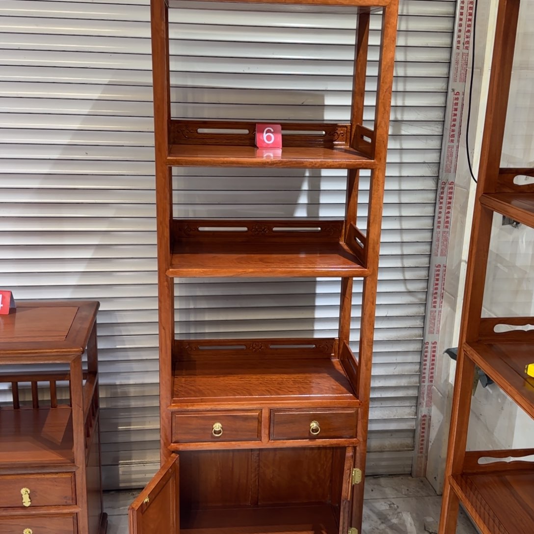 花梨木类成套家具越南花梨62✖️33高178书柜