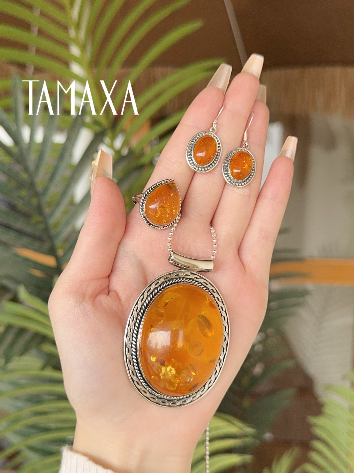 925银银制品 Tamaxa纯银三件套