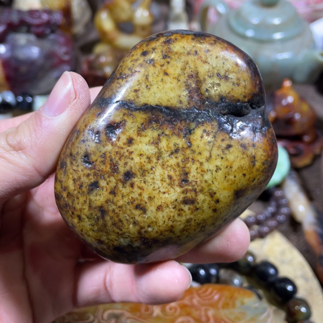 和田玉吊坠(不含链)未镶嵌