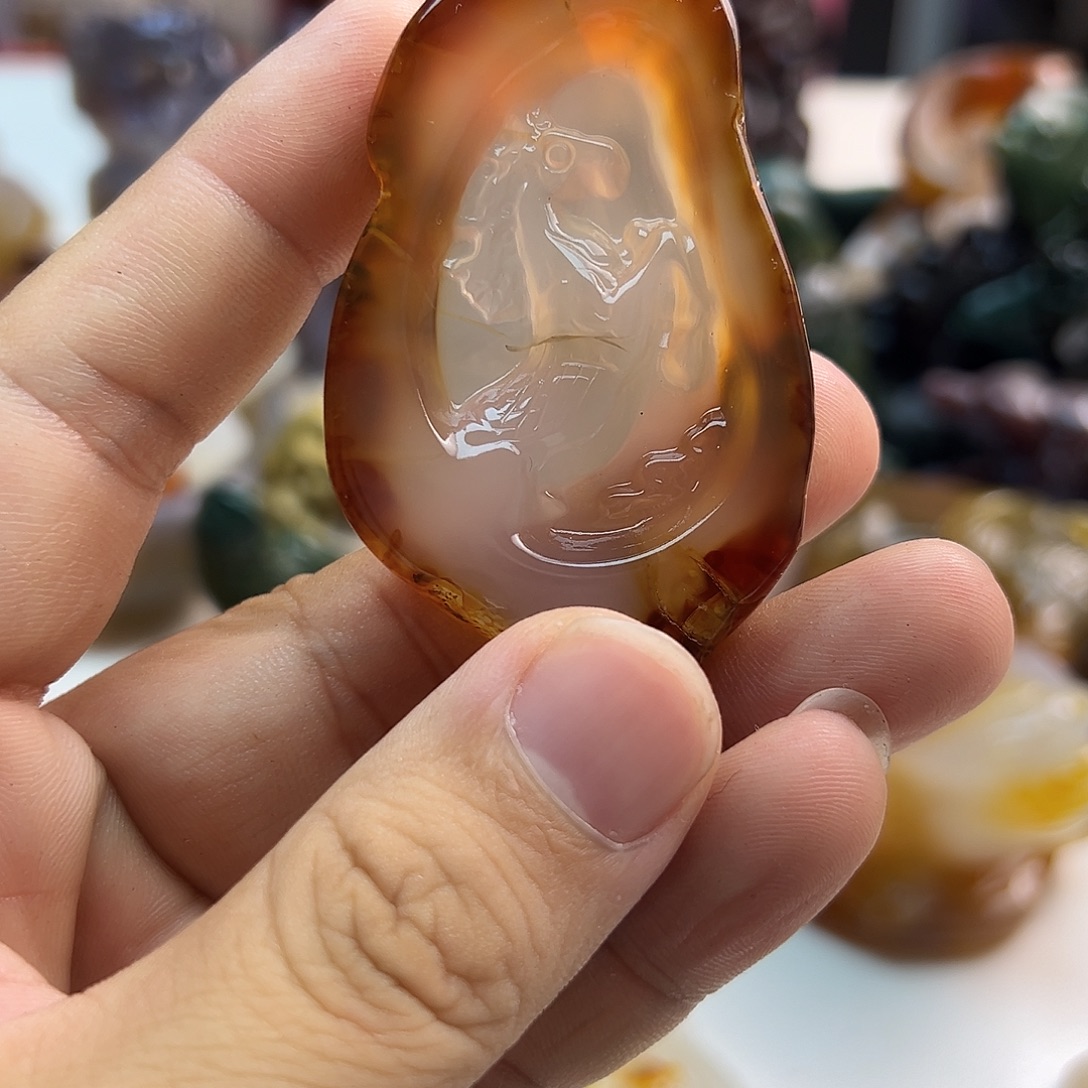 玛瑙/玉髓未镶嵌颈饰