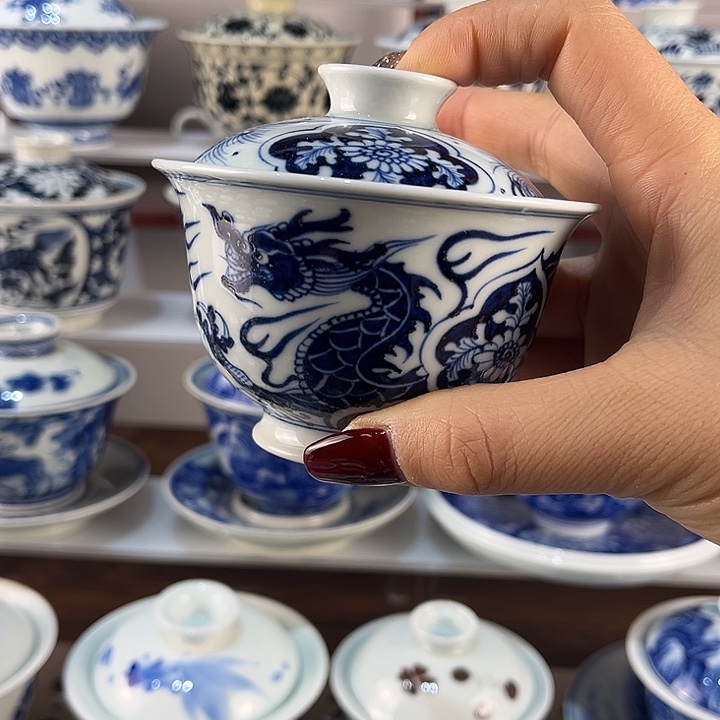 景德镇陶瓷手工手绘