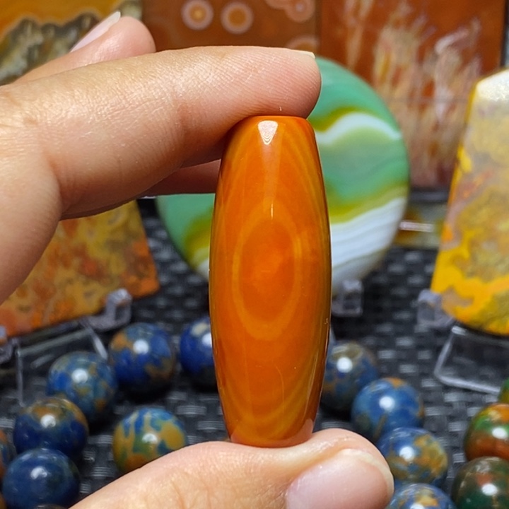 荷***事玛瑙/玉髓未镶嵌颈饰