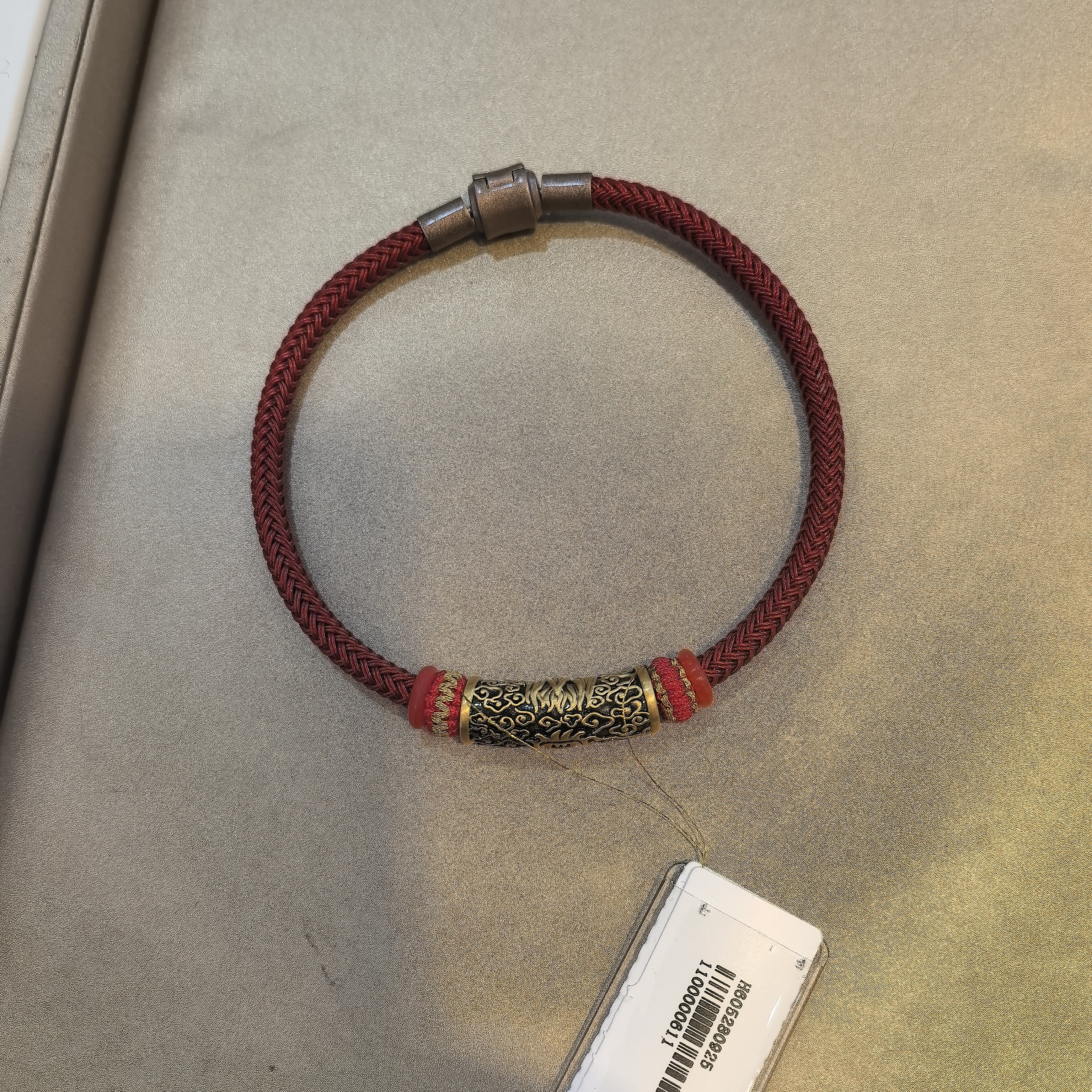 足金图腾饕餮挂坠