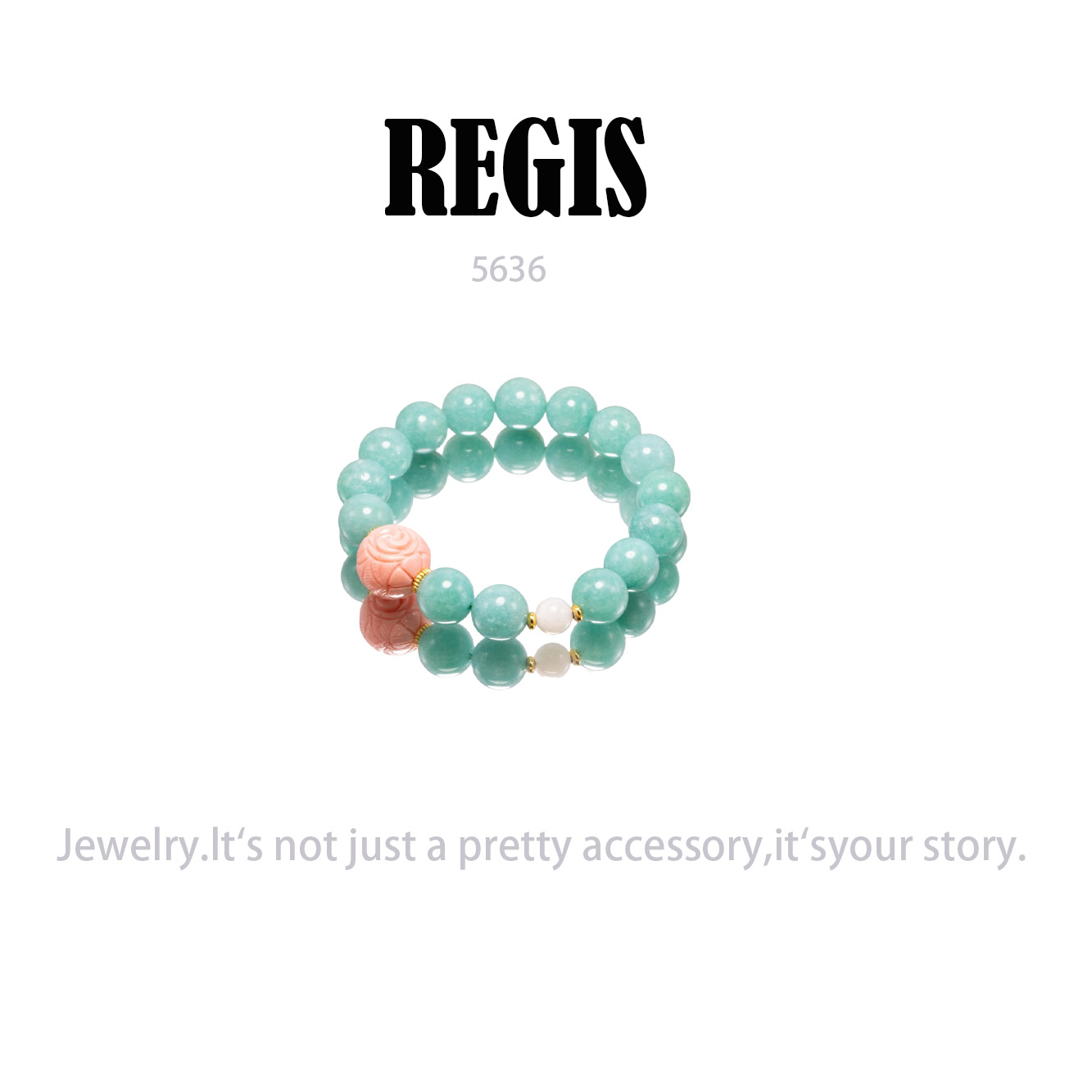镀K金 REGIS 手串 ~ 5636