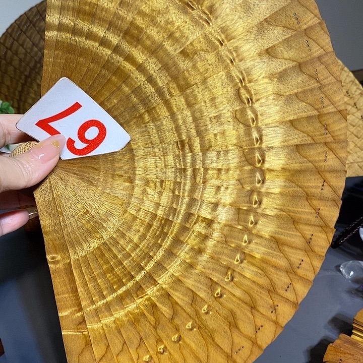 用***2金丝楠金丝楠木扇子