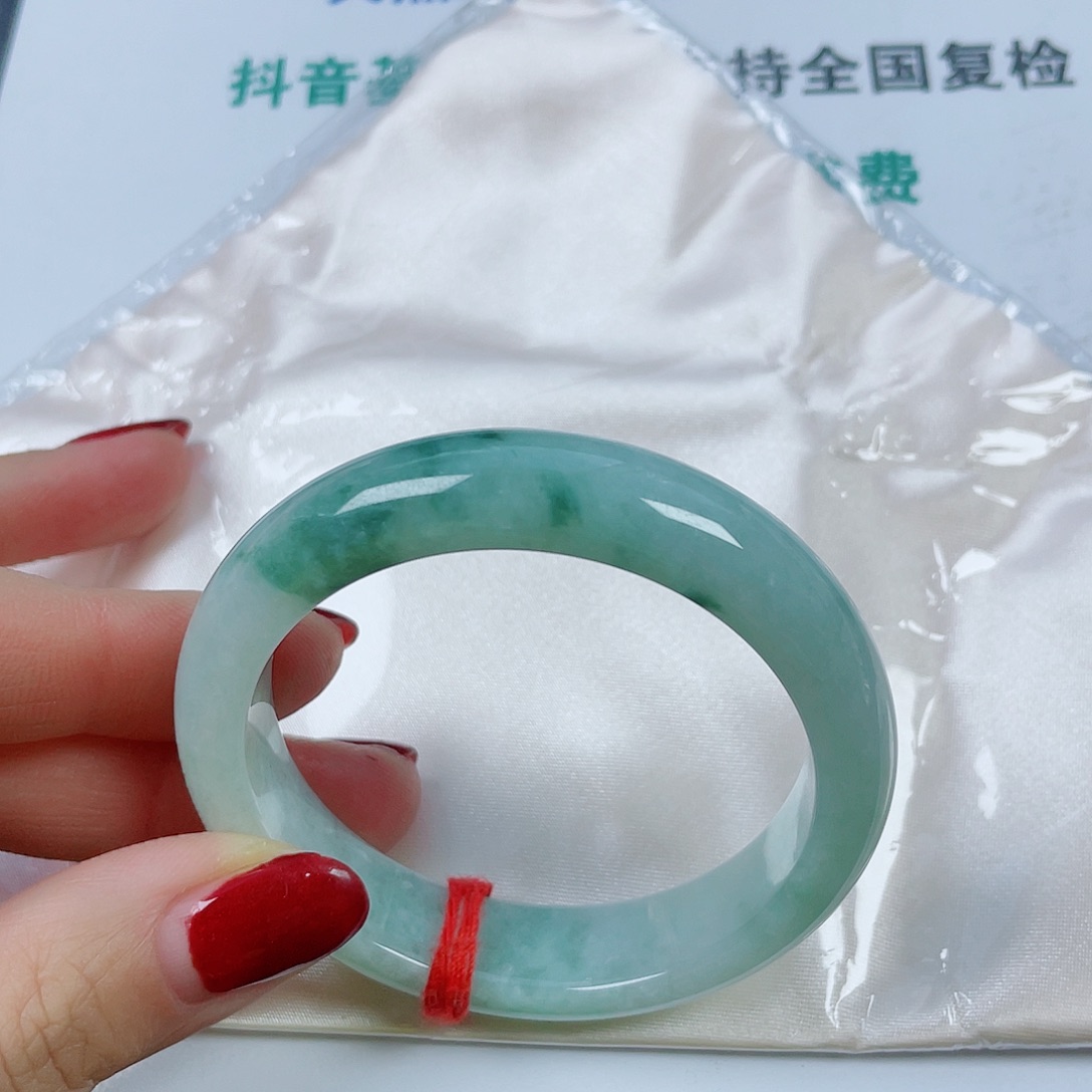 E****翡翠未镶嵌手镯天然