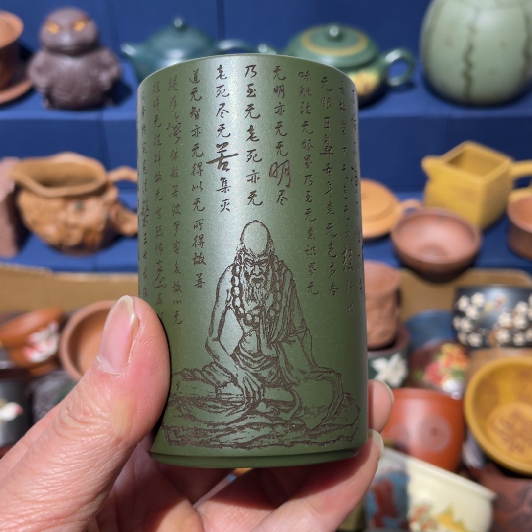 原矿紫砂手工主人杯