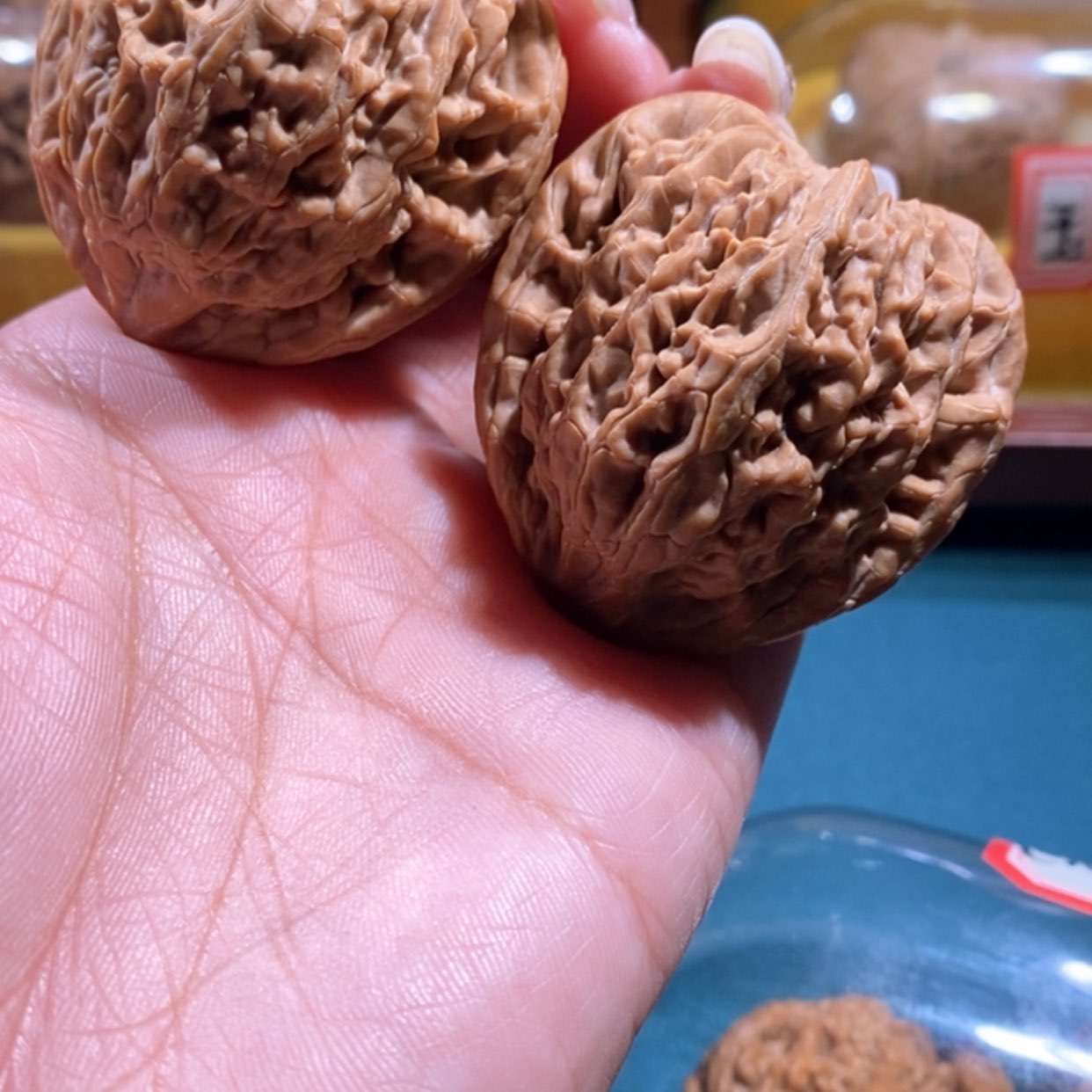 【闪购商品】文玩核桃吊坠J***M虎头王