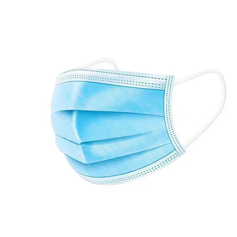 库存 西部蓝色口罩