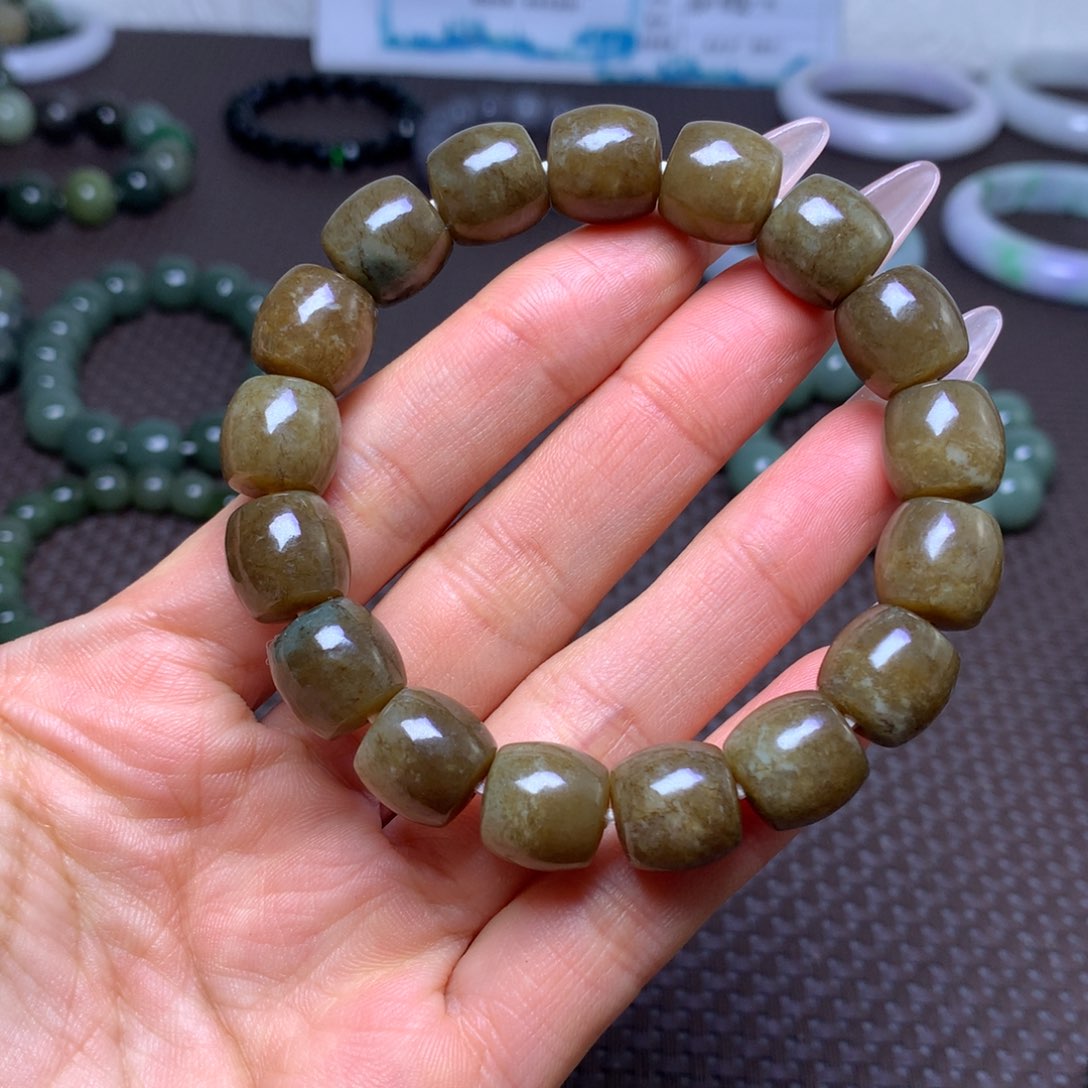 未镶嵌手串和田玉卡12