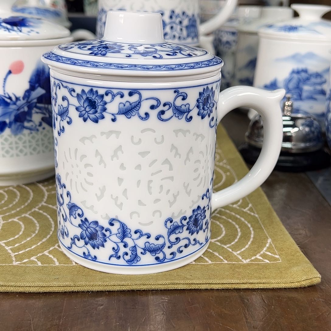 景德镇陶瓷高温办公杯