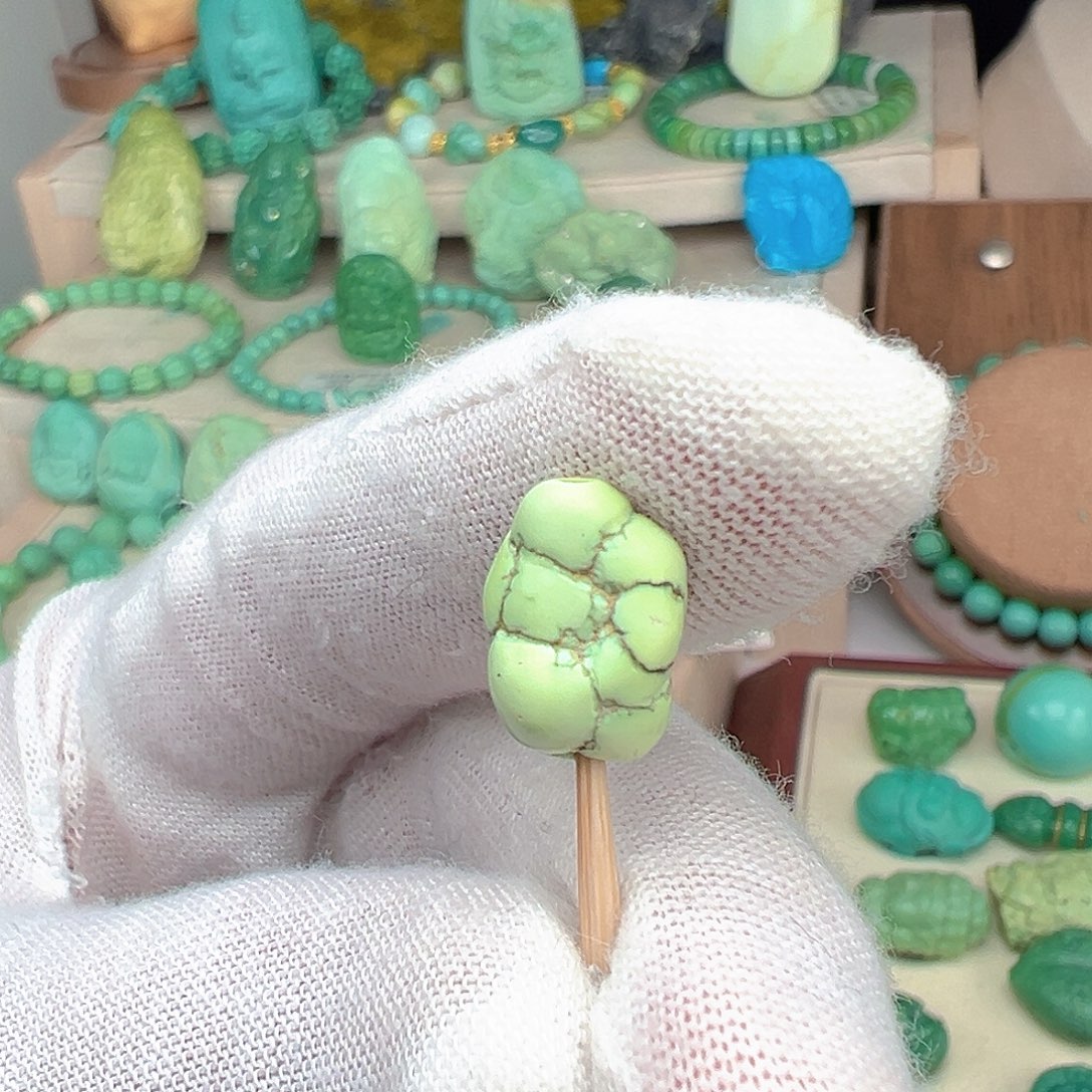 绿松石未镶嵌主播夏