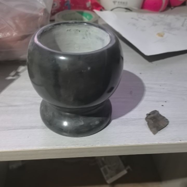 捣蒜器小石臼摆件石材
