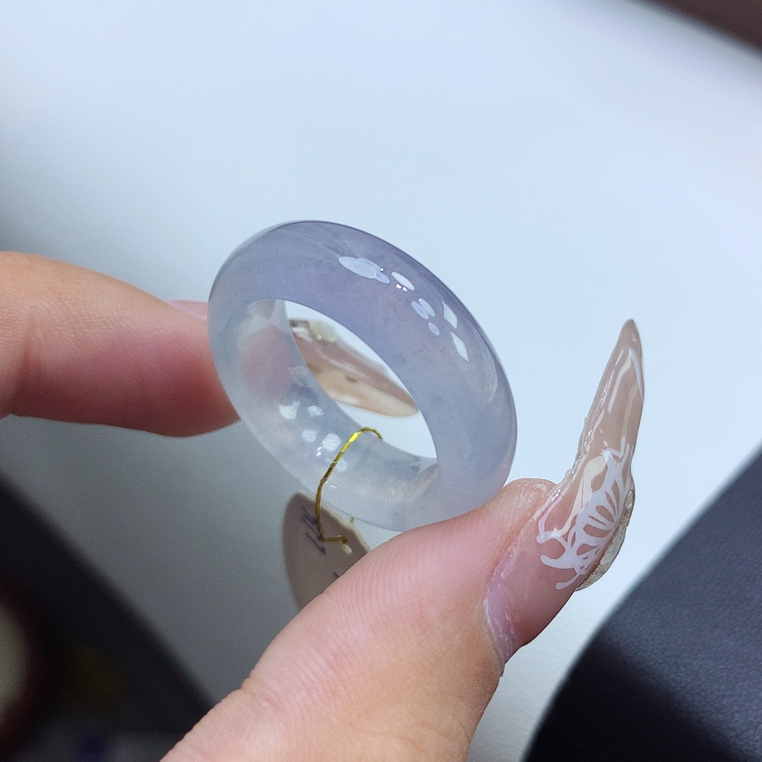 翡翠戒指未镶嵌1819圈