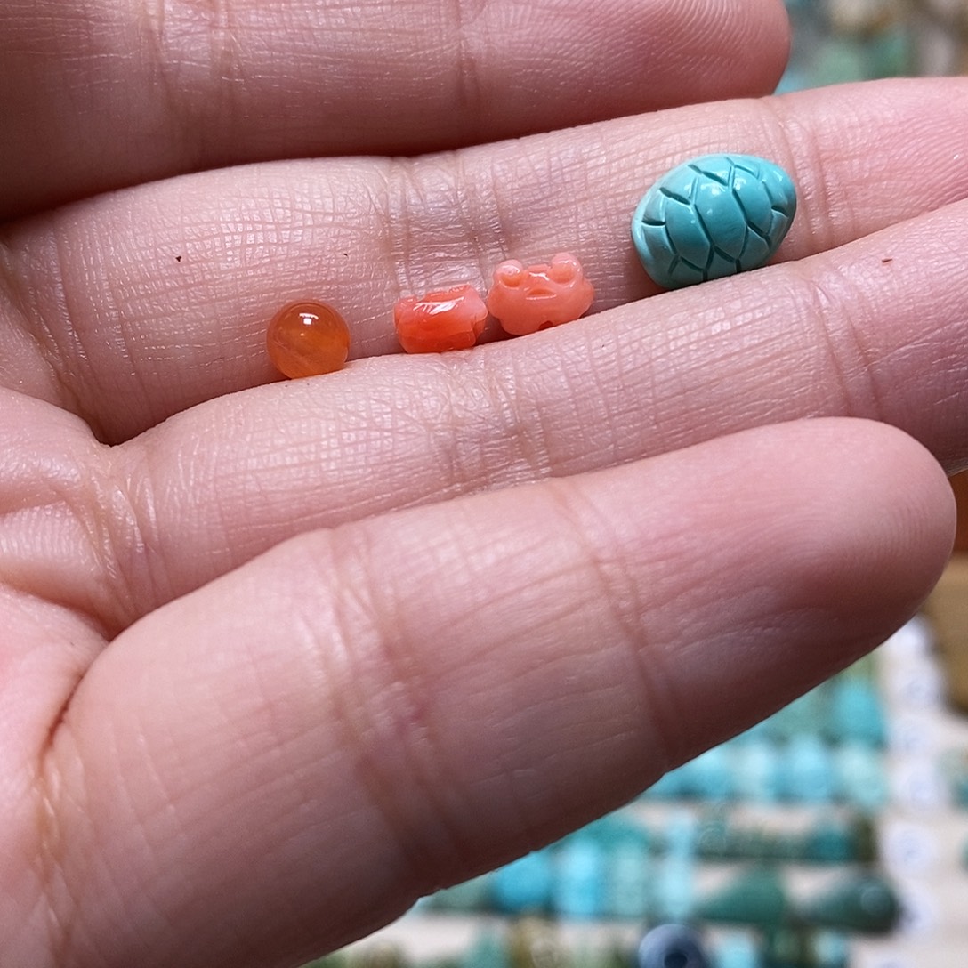 南红玛瑙未镶嵌配饰