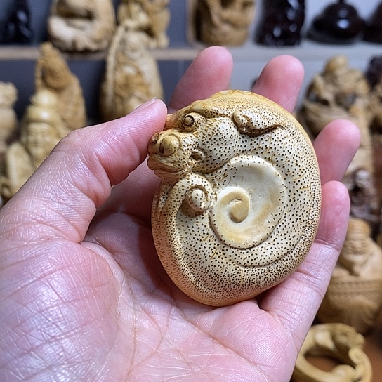 竹手工制作摆件手把福利