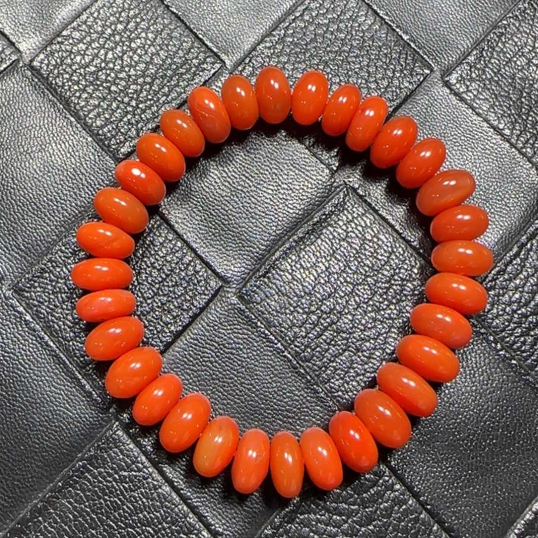 南红玛瑙未镶嵌手串10mm+