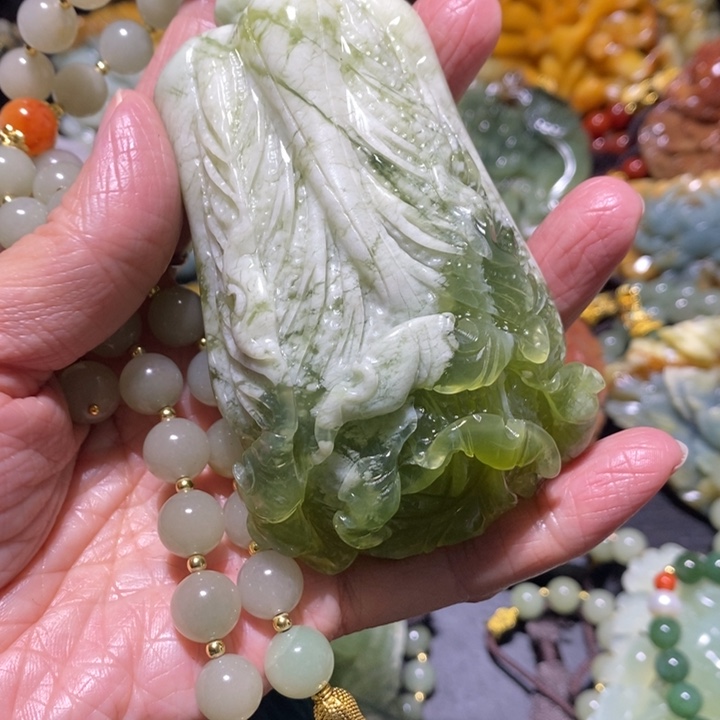 岫玉岫玉吊坠未镶嵌