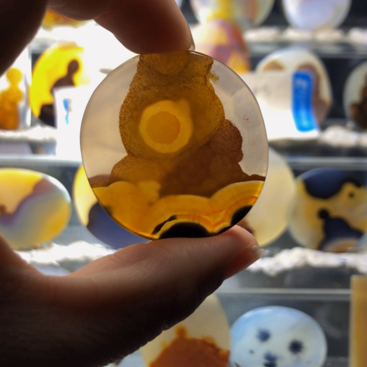 合金玛瑙/玉髓珠宝奇石93有瑕