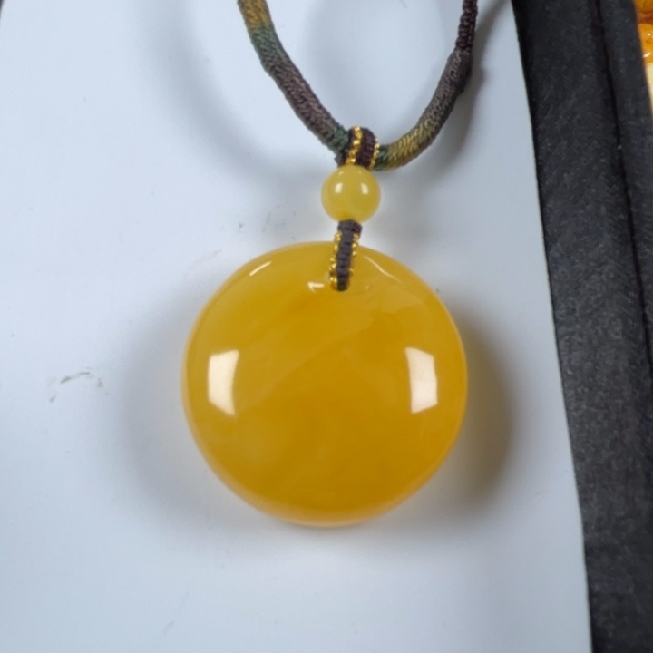 裸石蜜蜡未镶嵌蜜蜡公主扣