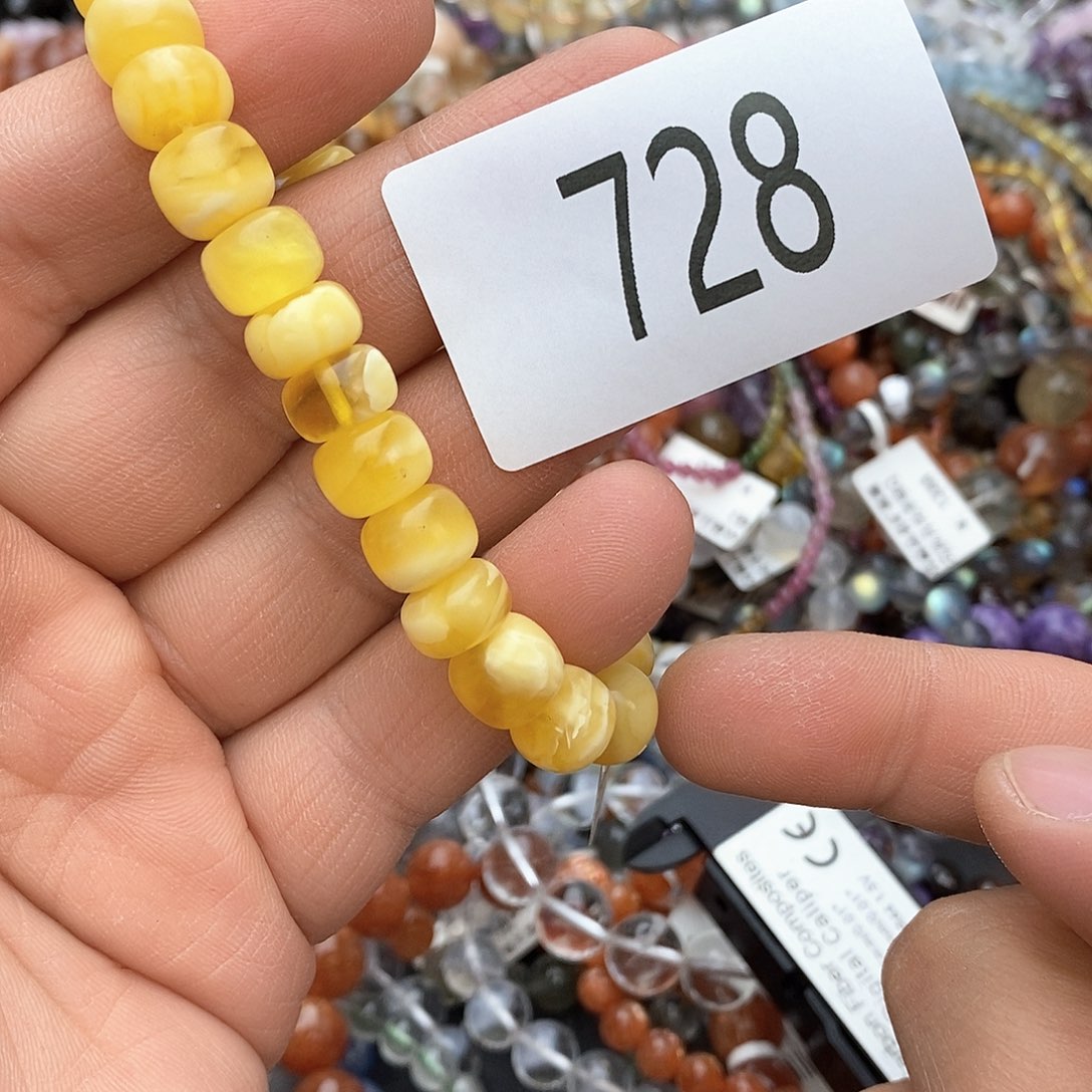 蜜蜡手链未镶嵌手链