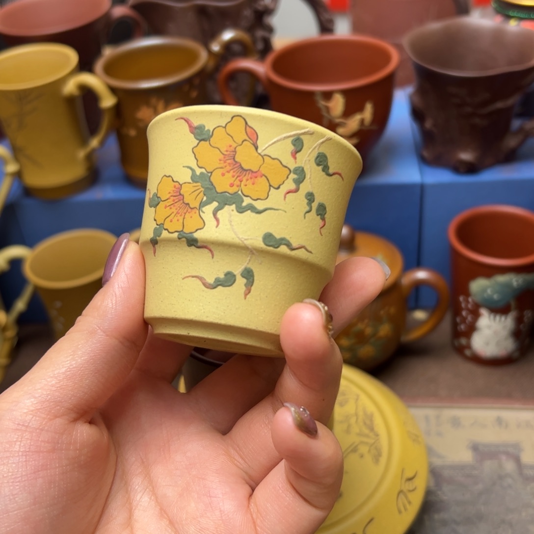 紫砂茶杯紫砂主人杯