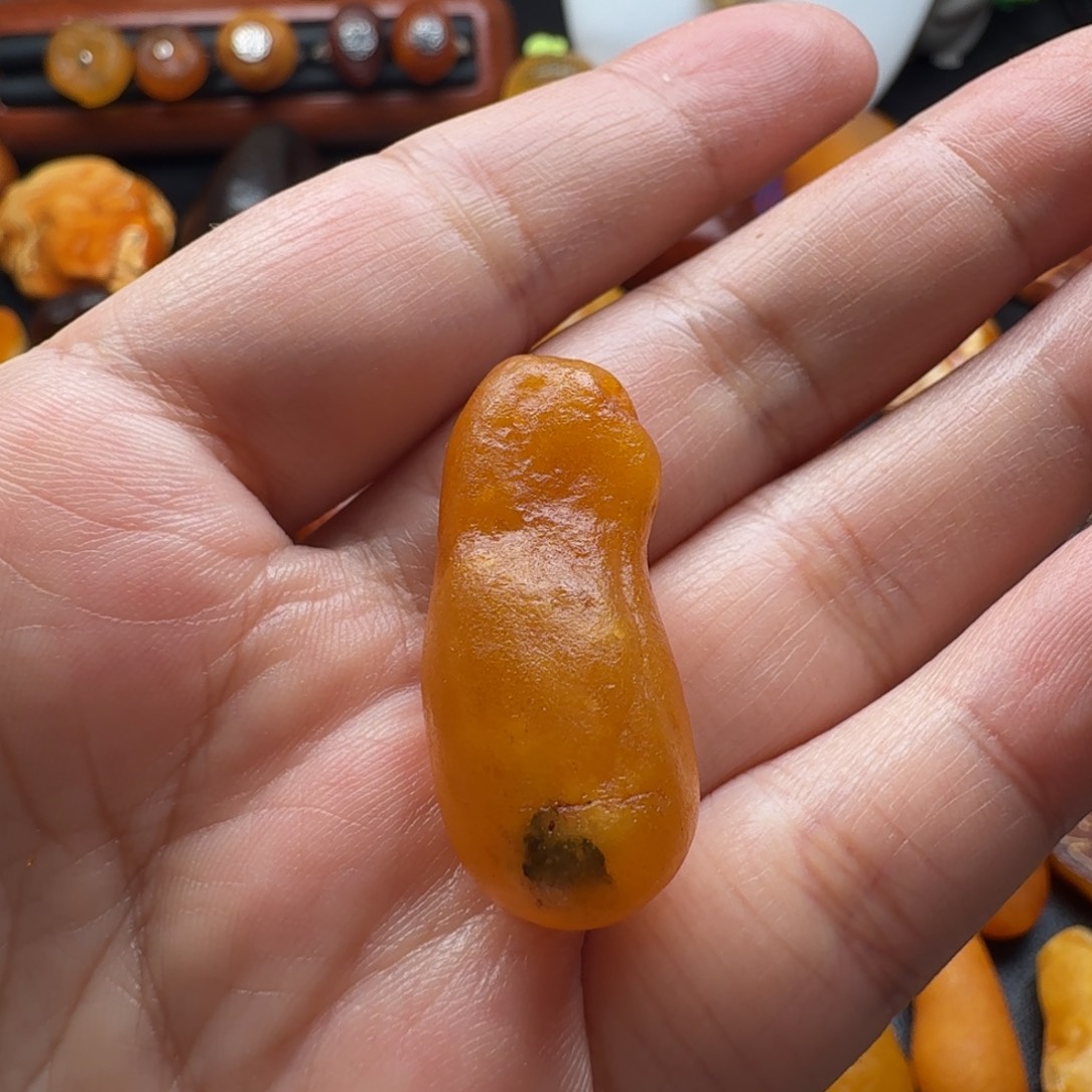 琥珀裸石未镶嵌海漂原石