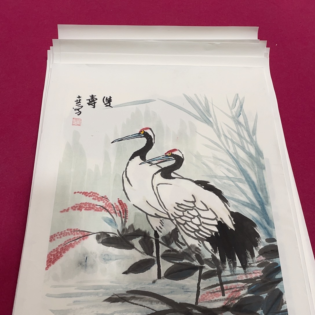 国画1.4平尺国画作品
