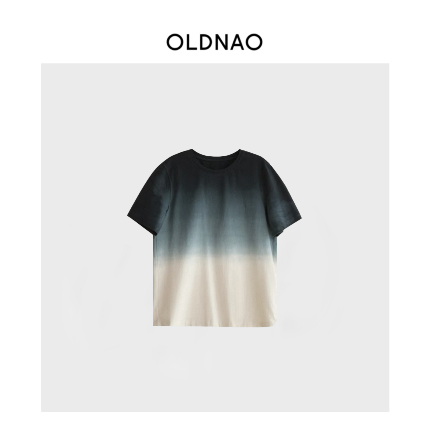 【OLDNAO】草木手作线全棉吊染渐变圆领体恤-YS-T5084T