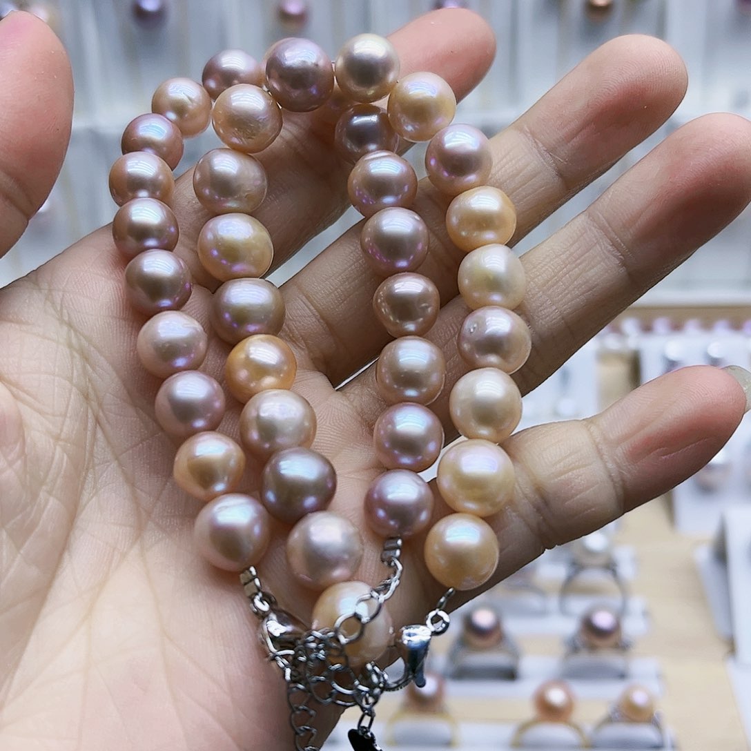 淡水珍珠手绳合金