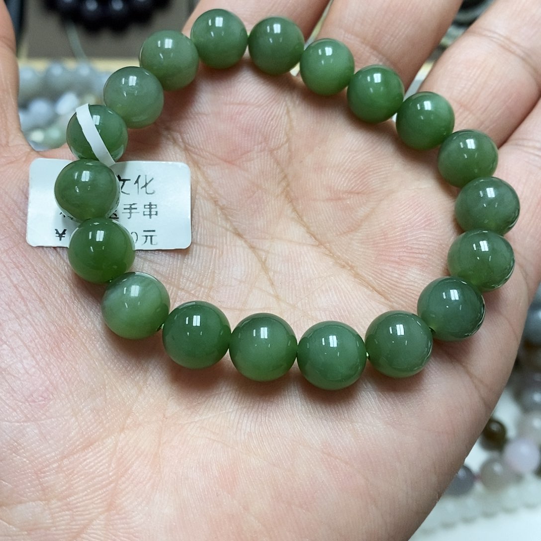 和田玉手链未镶嵌