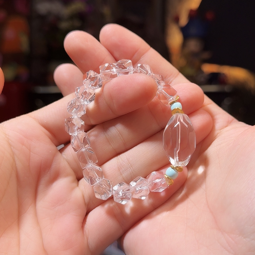 水晶手链未镶嵌手串
